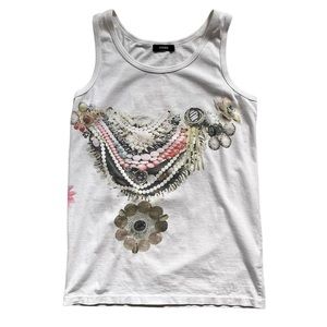 ZUCCA Trompe-l'œil tank top 💎